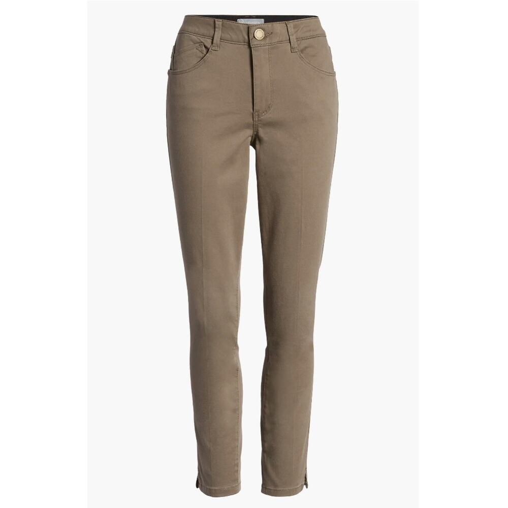 Nordstrom Wit & Wisdom Brown 'Ab'Solution High Waist Skinny Ankle Pant Sz 2✨🤎🫒 - Picture 4 of 9